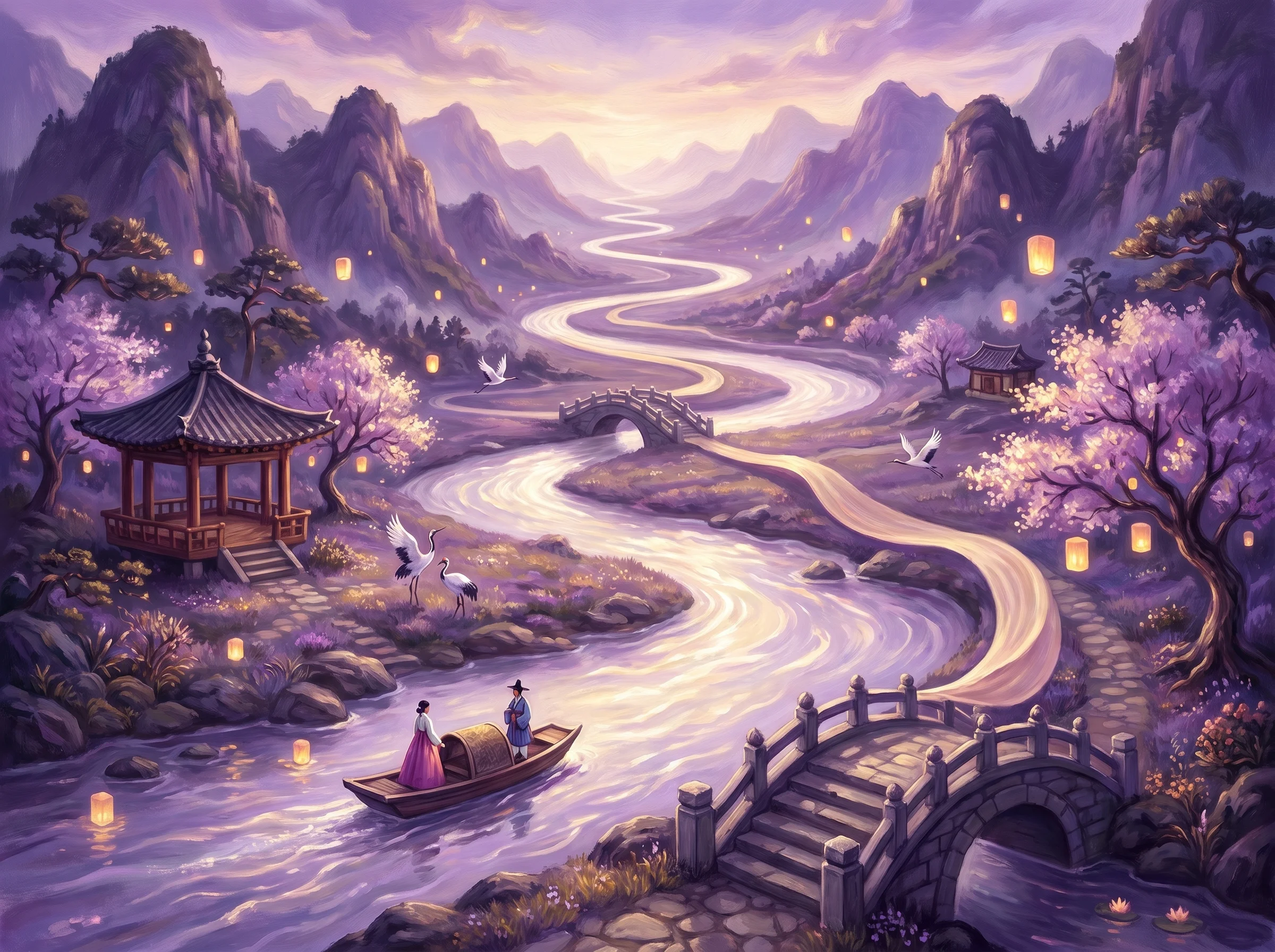 대운 — 굽이쳐 흐르는 인생의 흐름